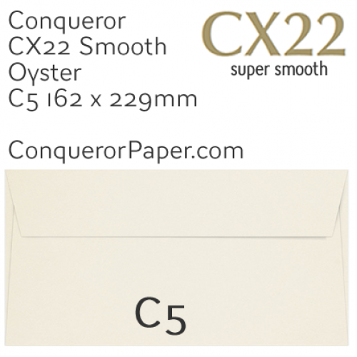 ENVELOPES - CX22.01548, TINT=Oyster, WINDOW=NoWindow, TYPE=Wallet, QUANTITY=250, SIZE=C5-162x229mm