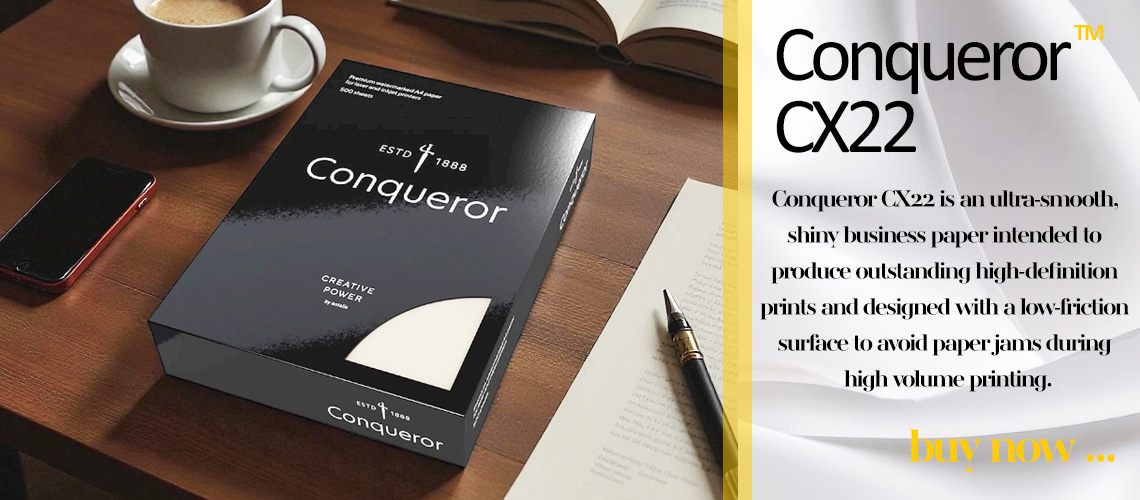 Conqueror Paper CX22 Satin