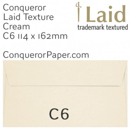SAMPLE - Laid.01504, WINDOW=No, TYPE=Wallet, TINT=Cream, SIZE=C6-114x162, QUANTITY=1