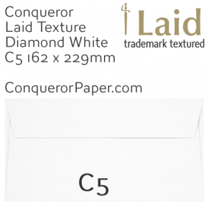 SAMPLE - Laid.01539, WINDOW=No, TYPE=Wallet, TINT=DiamondWhite, C5-162x229mm, QUANTITY=1