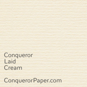 Cream Laid Cream Laid