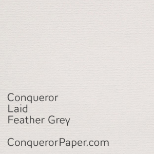 Feather Grey Laid Feather Grey Laid