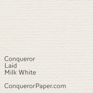 Recycled Milk White Laid Recycled Milk White Laid