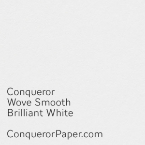 Brilliant White Wove Brilliant White Wove